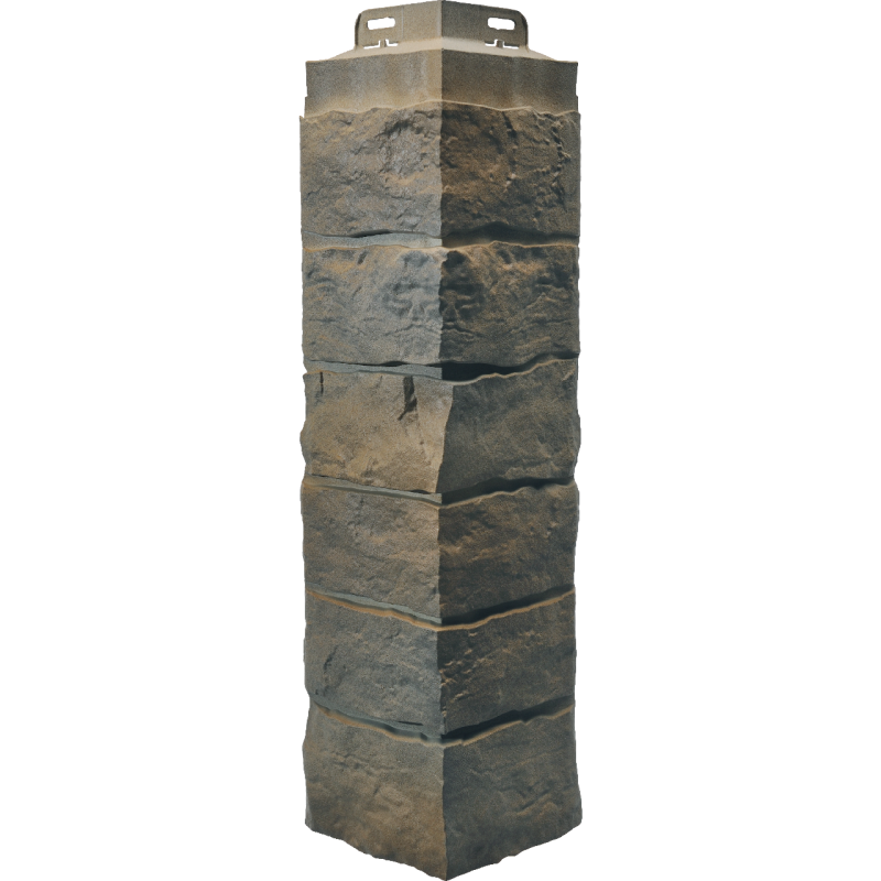 Novik Stacked Stone Corners - Sand Blend
