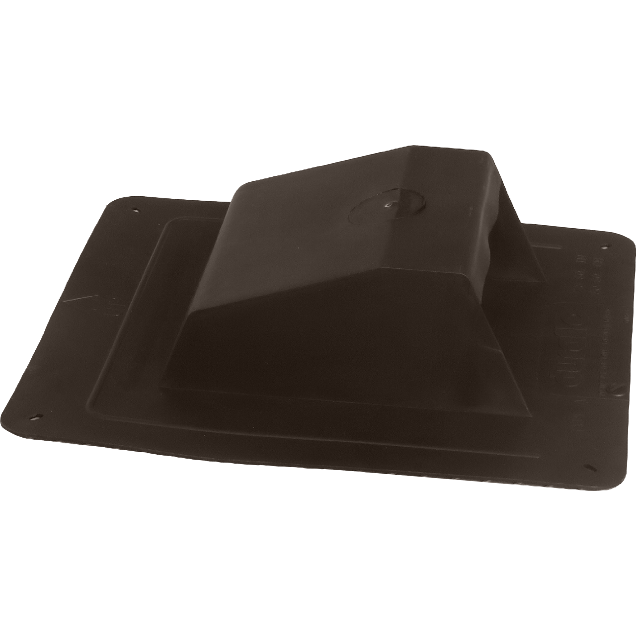 Exhaust Vent with Flapper - Brown