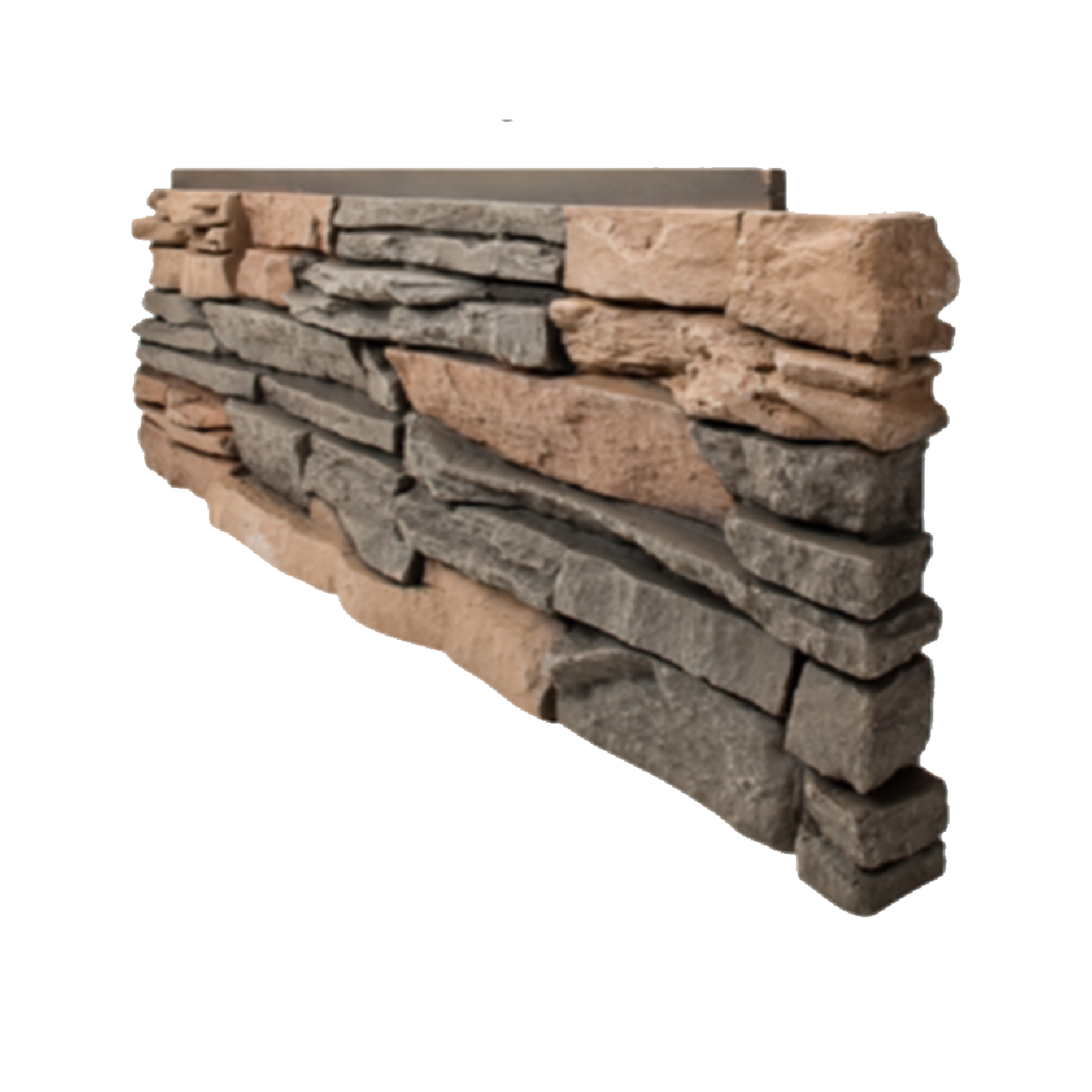 GenStone Stacked Stone Corner Panel 